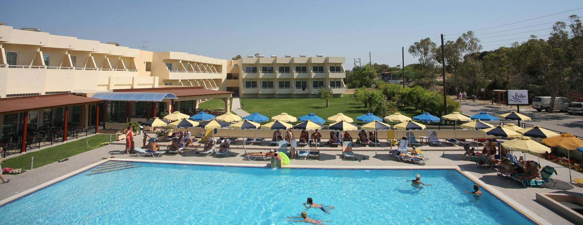 Relax Hotel Kolýmbia Eksteriør bilde